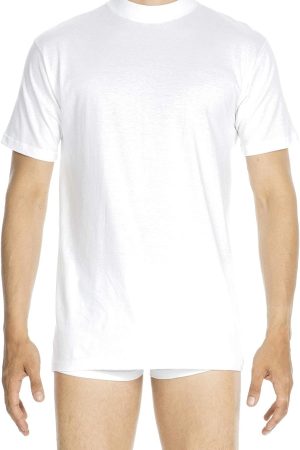 Men's T-Shirt Scoop Neck  Underwear (Pack of 1), White, Medium