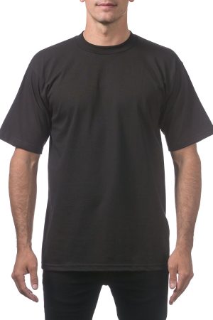 Men's Heavyweight Cotton Short Sleeve Crew Neck T-Shirt