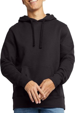 Men's  Midweight Fleece Hoodie, Pullover Hooded Sweatshirt for Men