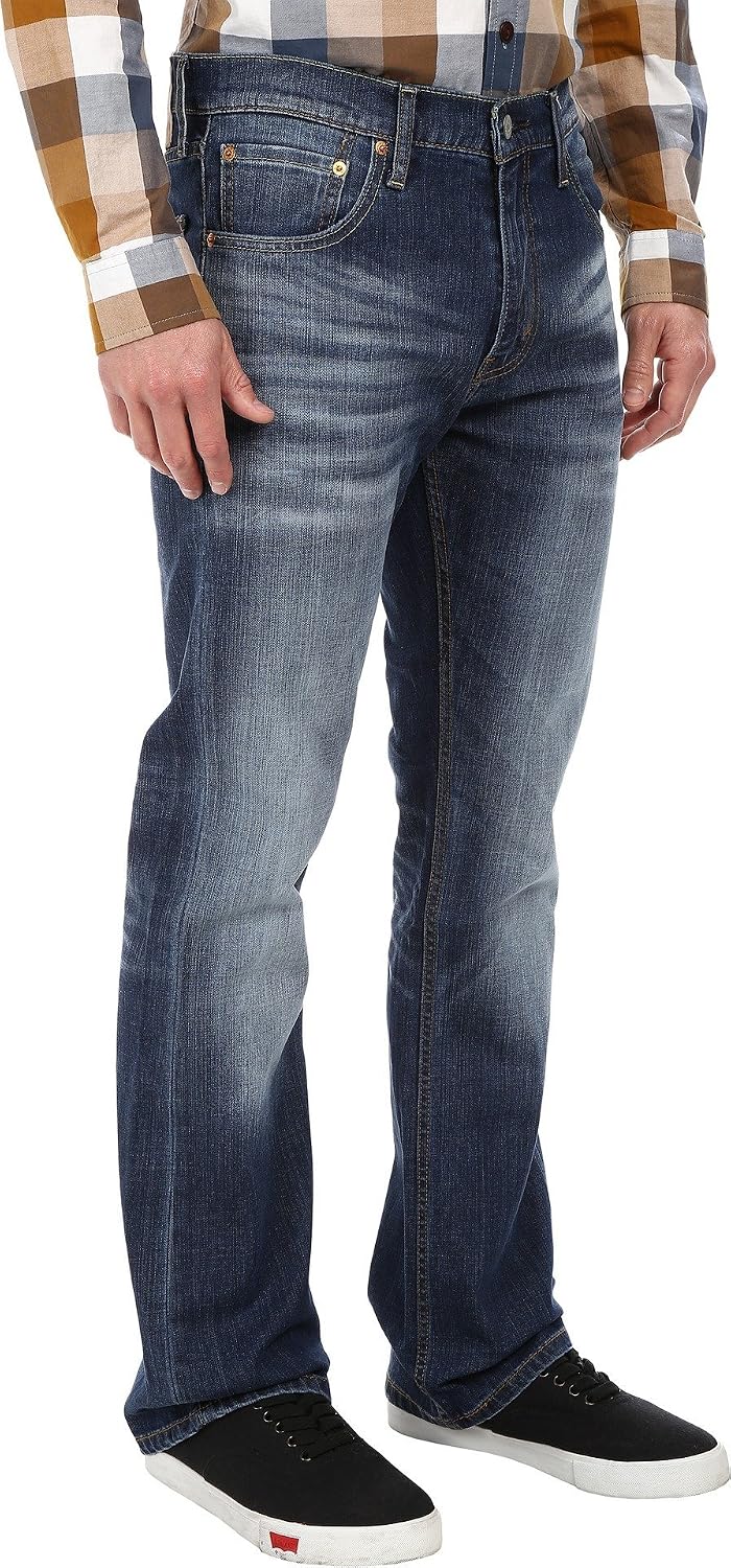 Slim Bootcut Fit Men's Jeans - Image 2